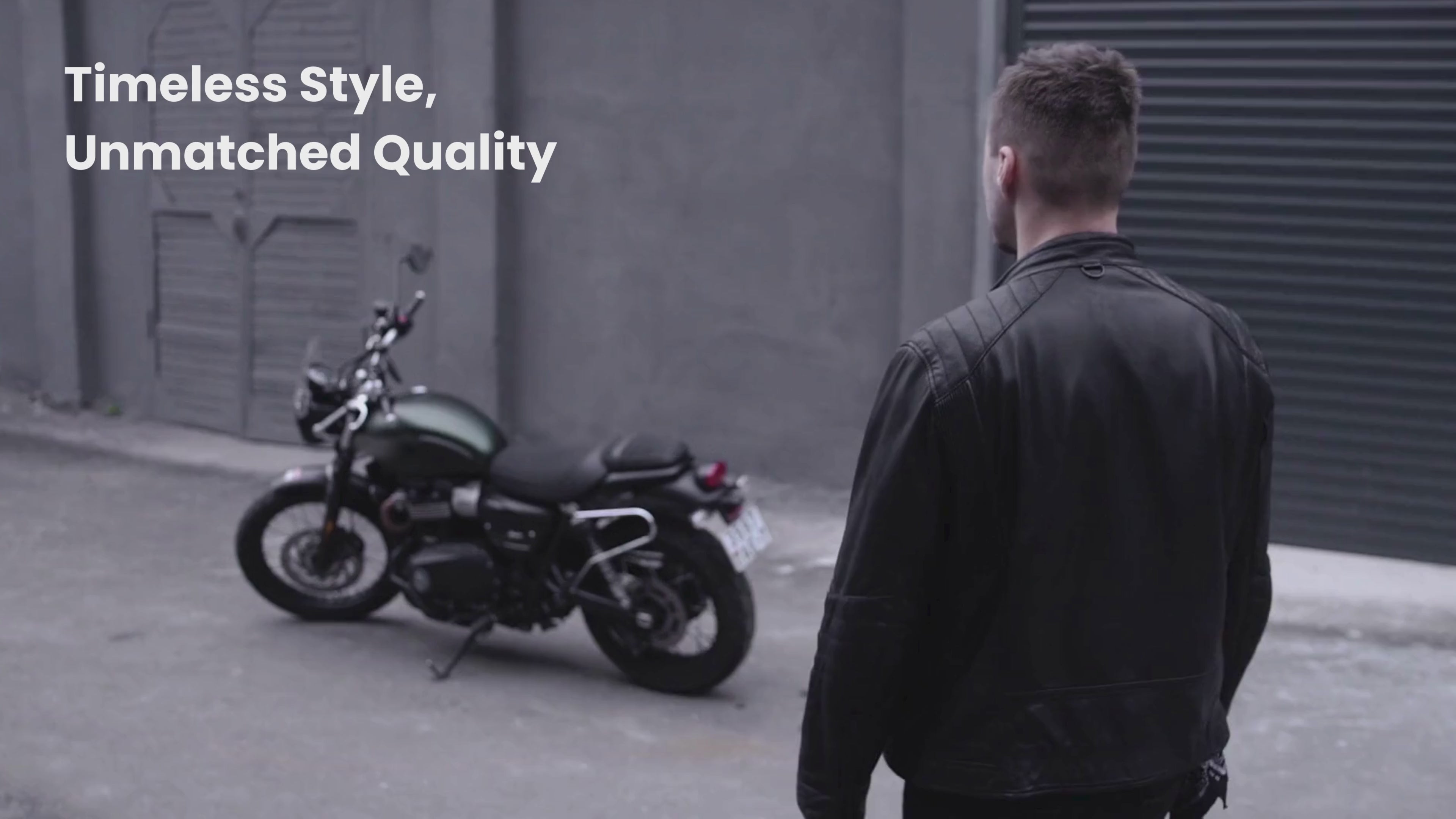 Load video: Our #LeatherJackets Lifestyle Video